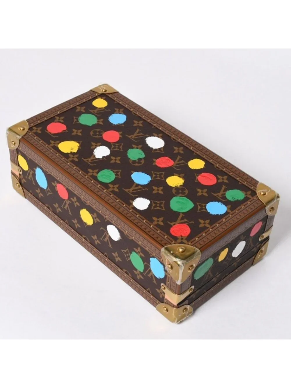 Louis Vuitton Super Rare Watch Trunk LV YK Yayoi Kusama Coffret